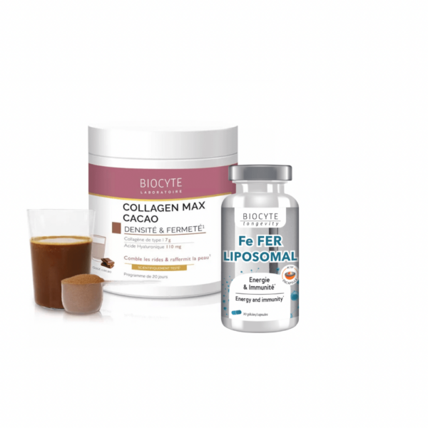 Collagen Max®  kakao + Fe Fer liposoomne raud - Pilt 1